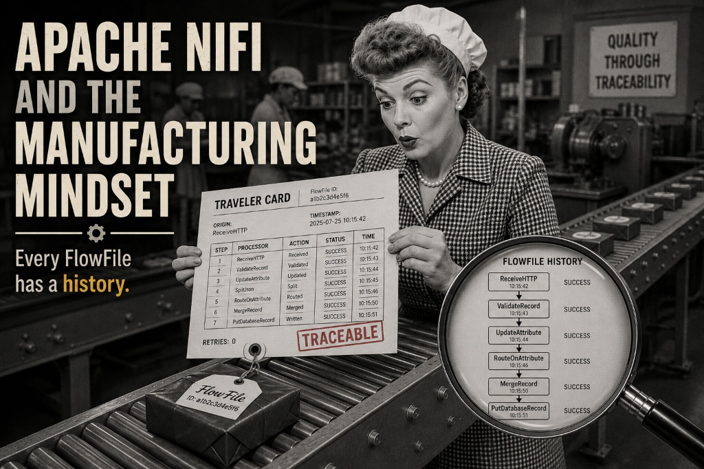 Apache NiFi and the Manufacturing Mindset